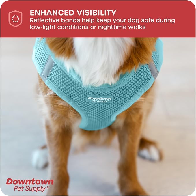 Downtown Pet Supply Step in Dog Harness No Pull, Light Blue - Image 7