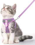 Cat Harness and Leash Set for Walking Escape Proof, Soft Adjustable Kitten by NCMAMA