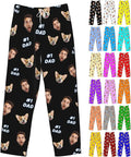 Custom Pajamas Pants Plaid Personalized Funny PJ Pant Design by YourCustomGiftsChoice