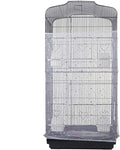 QBLEEV Extra Large 29.5" Mesh Bird Seed Catcher, Bird Cage Guard Cover by QBLEEV