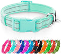 azuza Reflective Dog Collar, Soft Neoprene Padded Pet Collar by azuza