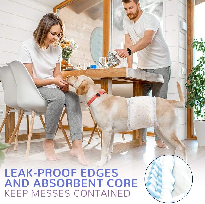 Pet Soft Disposable Male Dog Wraps - Image 5