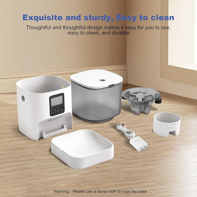 Automatic Cat Feeder, Cat Food Dispenser - Image 5