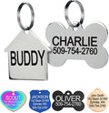 GoTags Stainless Steel Pet ID Tags, Personalized Dog Tags and Cat Tags by GoTags