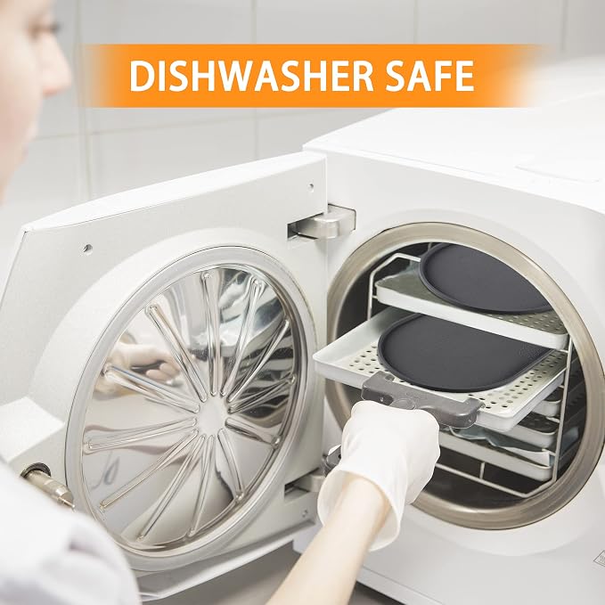 100% Waterproof 1.0" Raised Edge BPA Free Silicone Dog Food Mat, Pet Cat - Image 5