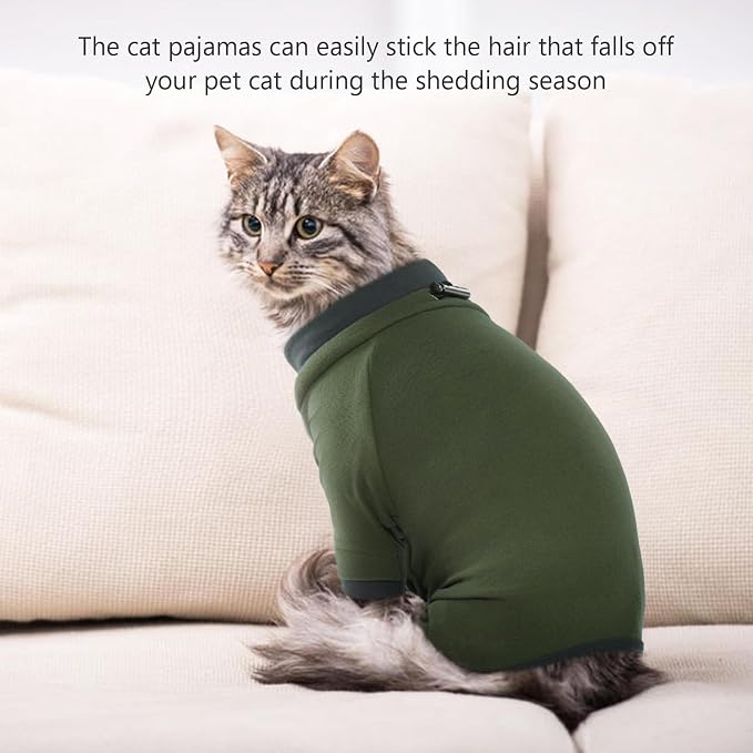 Sticky Cat Clothes Stretchy, Sphynx Hairless Sweater & Pajamas - Image 6