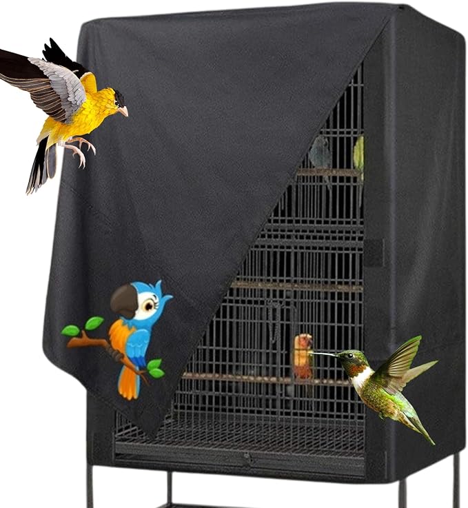 Bird Cage Cover, Pet Cage Cover, 100% Shading Oxford Cloth, Bird Cages Covers - Image 6