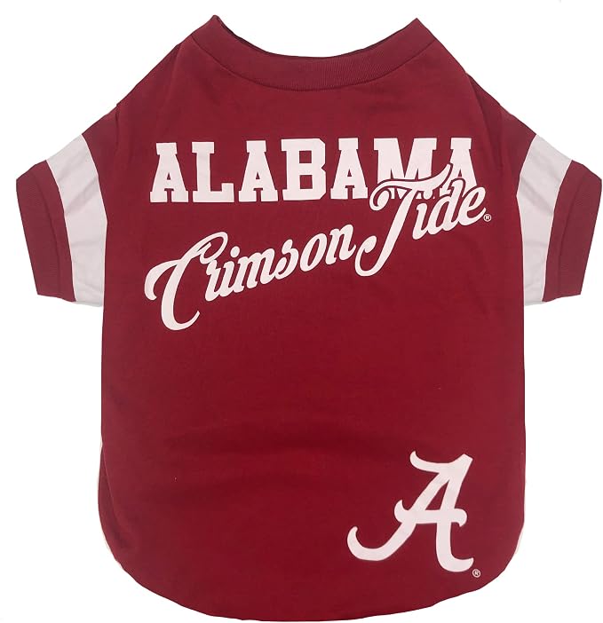 NCAA Alabama Crimson Tide T-Shirt by PETSFIRST
