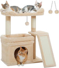 PEQULTI Small Cat Tree Tower for Large Adult Cats by PEQULTI