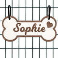 Personalized Dog Crate Sign Custom Dog Kennel Accessories Name Plate Doghouse by CustomYourMemories