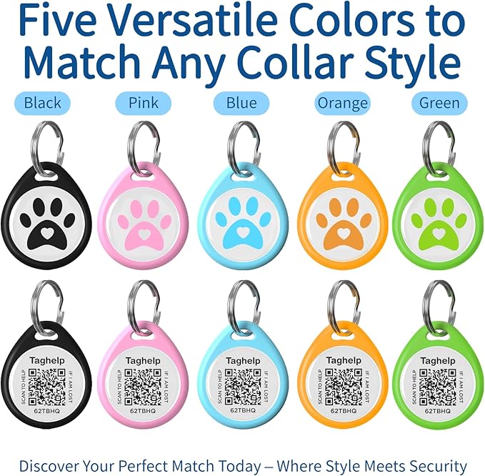 QR Code Cat ID Tag for Collar, Smart Pet ID - Image 8