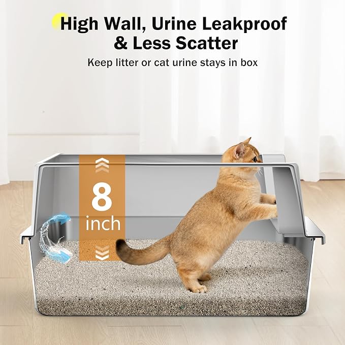 Stainless Steel Cat Litter Box - Image 3