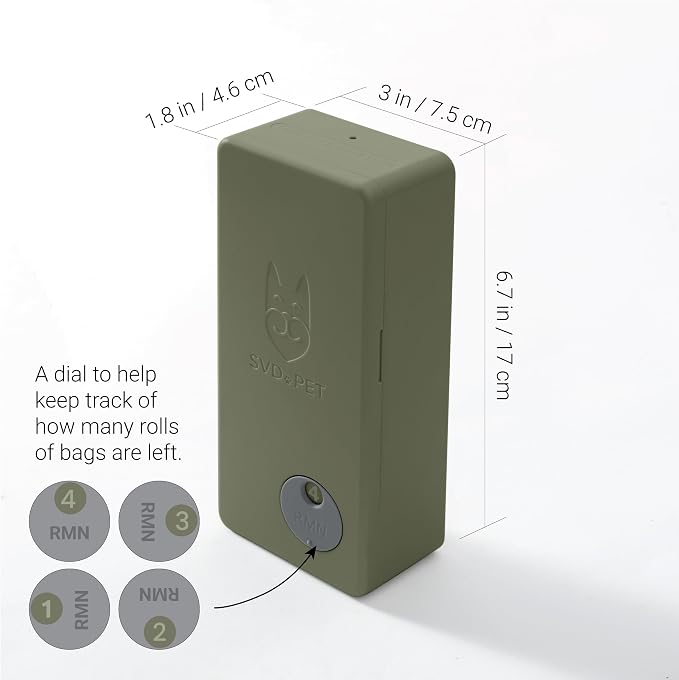 SVD.PET Dog Poop Bag Dispenser, Outdoor or Indoor Pet Waste Bag Dispenser - Image 5