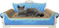 Luxury Cardboard Cat Scratcher Sofa Bed, Couch Shaped Scratching Board by INRLKIT