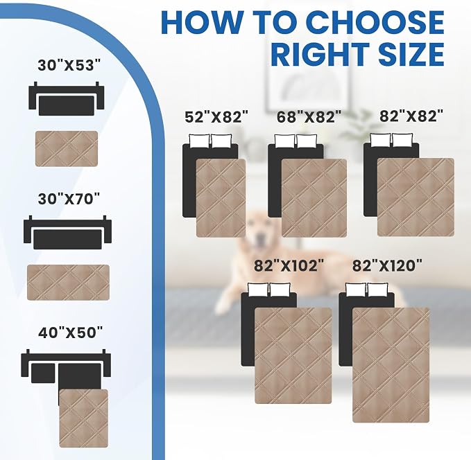 Waterproof Dog Bed Cover Pet Blanket, Soft Couch Cover - Image 4