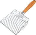 Cat Litter Scoop, Kitty Litter Scooper Metal, Deep Shovel, Wood Handle by L.D.Dog