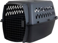 Petmate Pet Porter Dog Kennel 26", Dark Gray & Black, by Petmate