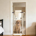 Lumizone Extra Tall Pet Gate 55.12" High Pressure Mounted 34.06"-38.38" Extra by Lumizone