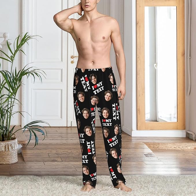 Personalized Pajama Pants For Men Women Custom Pajama Pants - Image 4