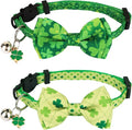 ADOGGYGO St. Patrick's Day Cat Collars by ADOGGYGO