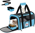 Cat Carrier Dog Carriers Airline Approved by SECLATO