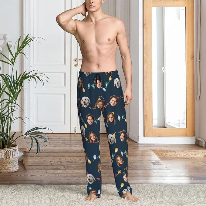 Personalized Pajama Pants For Men Women Custom Pajama Pants - Image 5