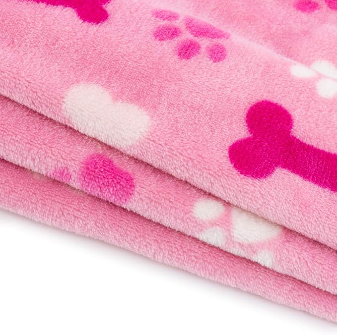 Allisandro Luxurious Dog Blanket, 350 GSM Super Fuzzy Microplush Fleece Pet - Image 7