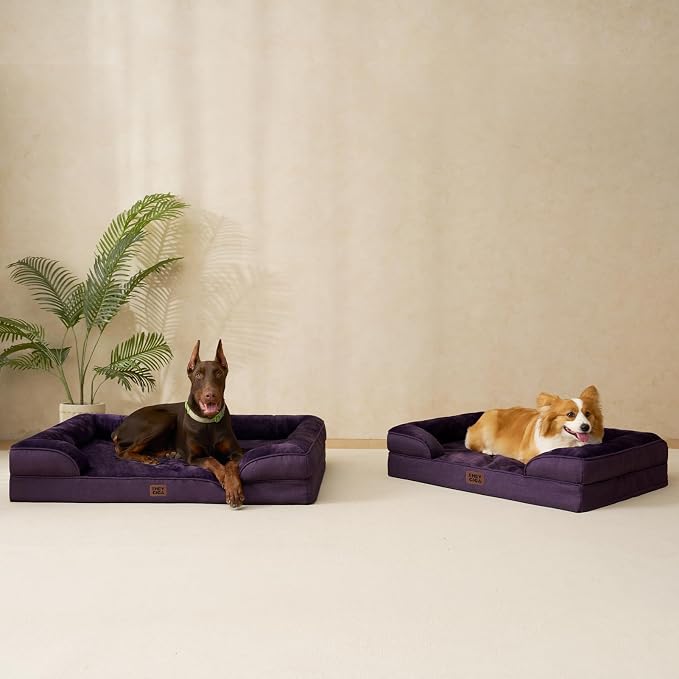 EHEYCIGA Orthopedic Dog Beds for Extra Large Dogs, Waterproof Memory Foam XXL - Image 8