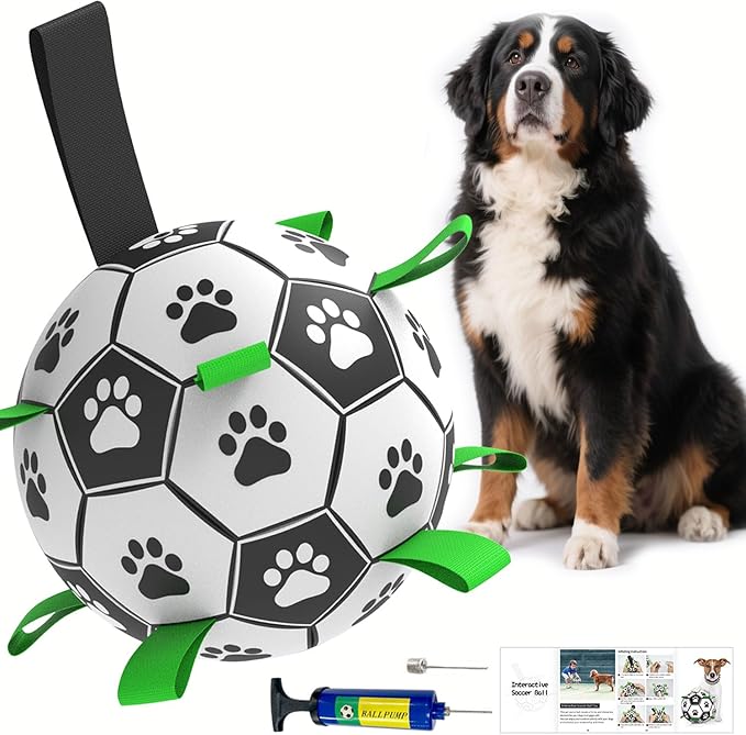 Amasiver Dog Soccer Ball Toys by Amasiver