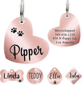 Ultra Joys Dog ID Tag, Custom Dog Tag Personalized Cat Tag, Pet ID Tag by UltraJoys