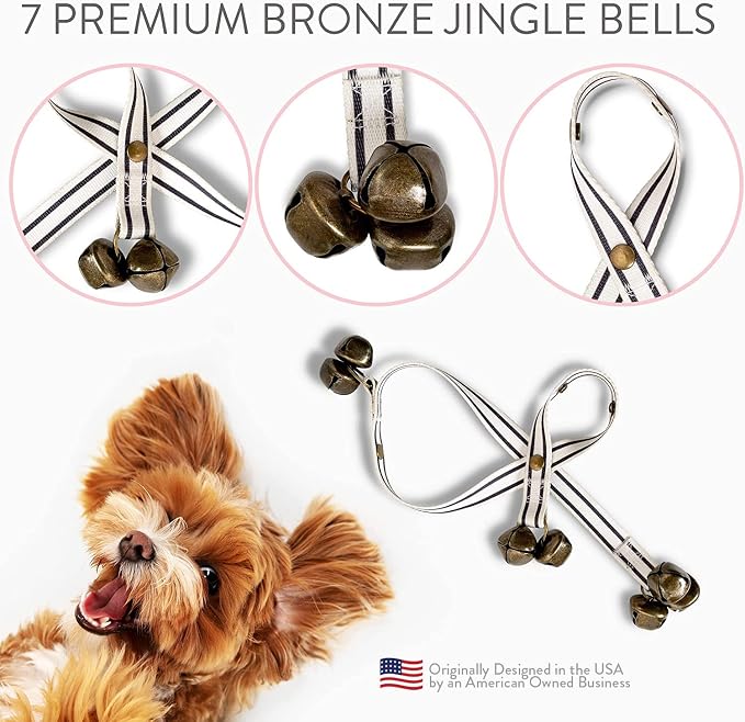 Dog Puppy Training Bell Potty and Outdoor Training Doorbell - Image 2