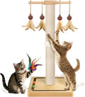 Tall Cat Scratching Post, 33 Inches, Large Scratcher Tree Tower by Awarmhome