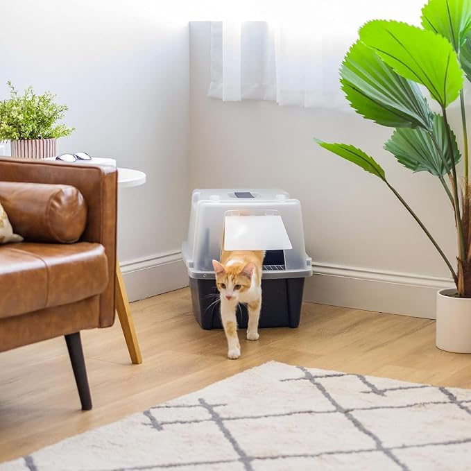 IRIS USA Cat Litter Box, Litter Box Enclosure - Image 5