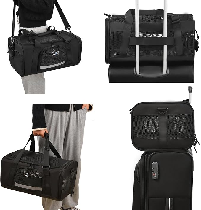 Airline Approved Pet Carrier, Collapsible Cat Carrier, Expandable Dog Carrier - Image 8