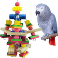Parrot Toys for African Grey Parrots, Small Macaws, Amazon Parrots Small and by Cokliomc