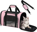 Cat Carrier Soft for Pets Up to 15 Lbs, Cat Travel Bag Soft-Sided by Alwaysstandbehindyou