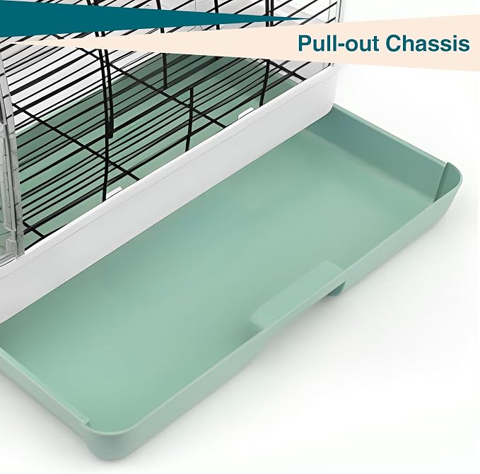 Travel Bird Cage Carrier, Portable Travel Parrot Cage - Image 3