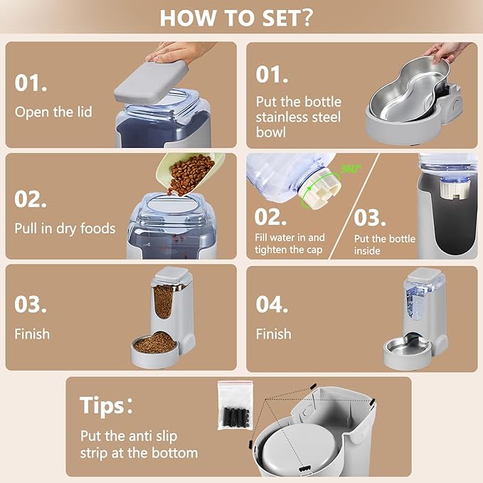 Automatic Cat Feeder and Water Dispenser - Image 5