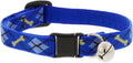 LupinePet Originals 1/2" Dapper Dog Cat Safety Collar by LupinePet