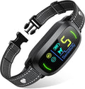 Dog Bark Collar, Rechargeable Smart Collar, Anti Barking Training Collar by FAFAFROG