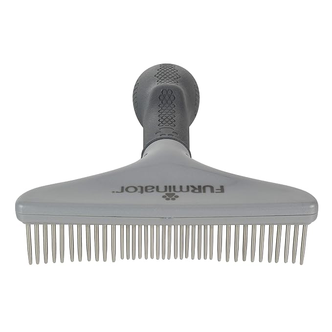 FURminator Dog/Cat Grooming Rake, Grooming Tool, Removes Loose Hair and Tangles - Image 2