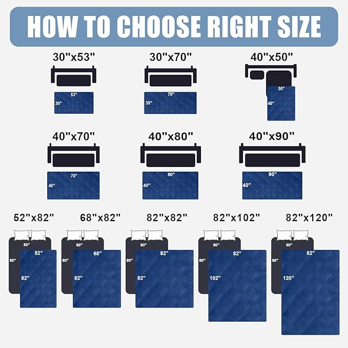 Smiry Waterproof Dog Bed Cover Blanket 30x53, Soft Reversible Pet Blanket - Image 6