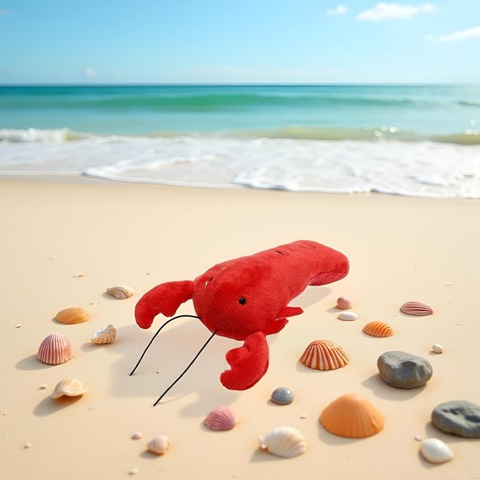 Dog Lobster Chew Toy Multi-Shape Comfortable to Touch Plush Cats Chew Stuffed - Image 7