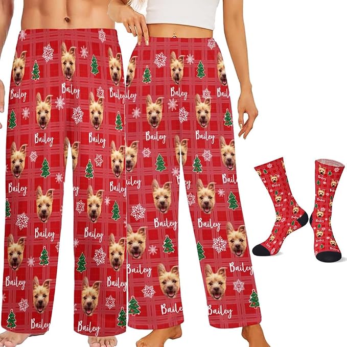 Custom Pajamas Pants with Photo by Unknown