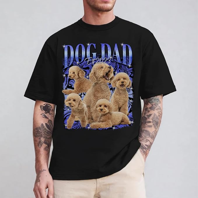Custom Bootleg Rapper Graphic Tees Shirt – Retro 90s Vintage Style, - Image 6