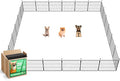FXW MiniPaws Unleashed Dog Playpen, Expandable & Portable Design by FXW