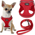YIMEIS Dog Harness and Leash Set, No Pull Soft Mesh Pet Harness, Reflective by YIMEIS