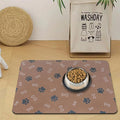 Pet Cat Dog Food Mat Non Slip Mat by EP+Jeans