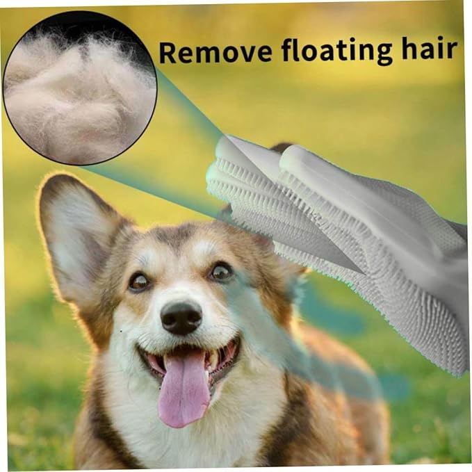 Dog Washing Gloves, Pet Grooming Gloves - Image 6