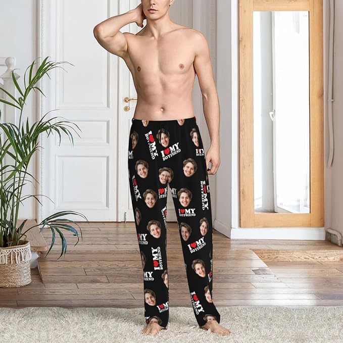 Personalized Pajama Pants For Men Women Custom Pajama Pants - Image 4